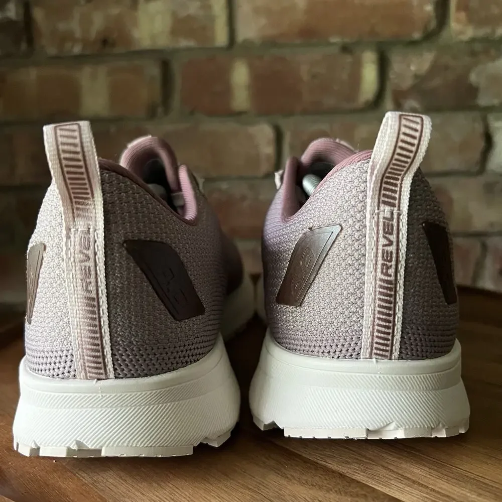 Brooks Revel 4 Womens 9.5 Pink Purple Neutral Cushion Running Shoes Sneakers